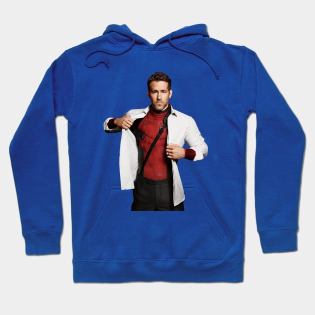 Classic Ryan Reynolds Hoodie by Devils Club